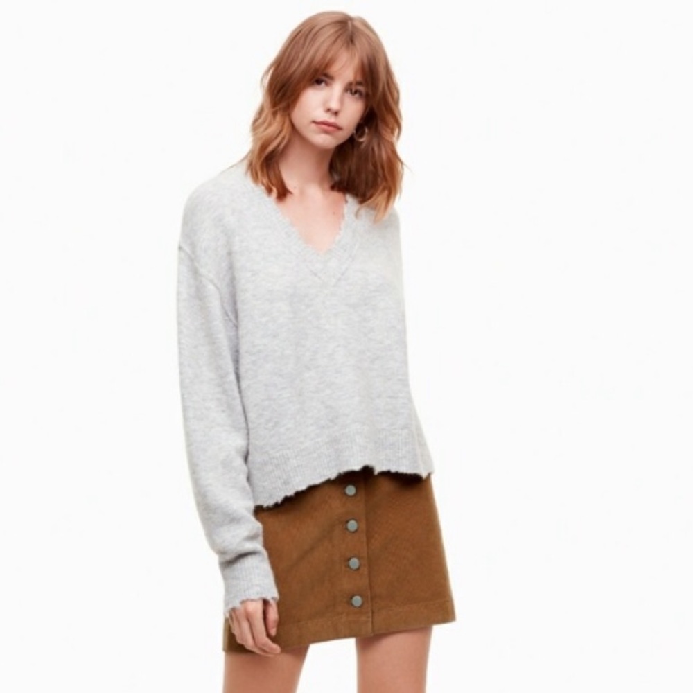 Wilfred Free Centinela Suede Skirt